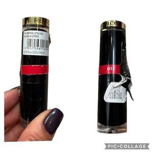 Lot‎ of two Revlon Super Luxurious Shine Plumping Lipstick Shade Love Is On